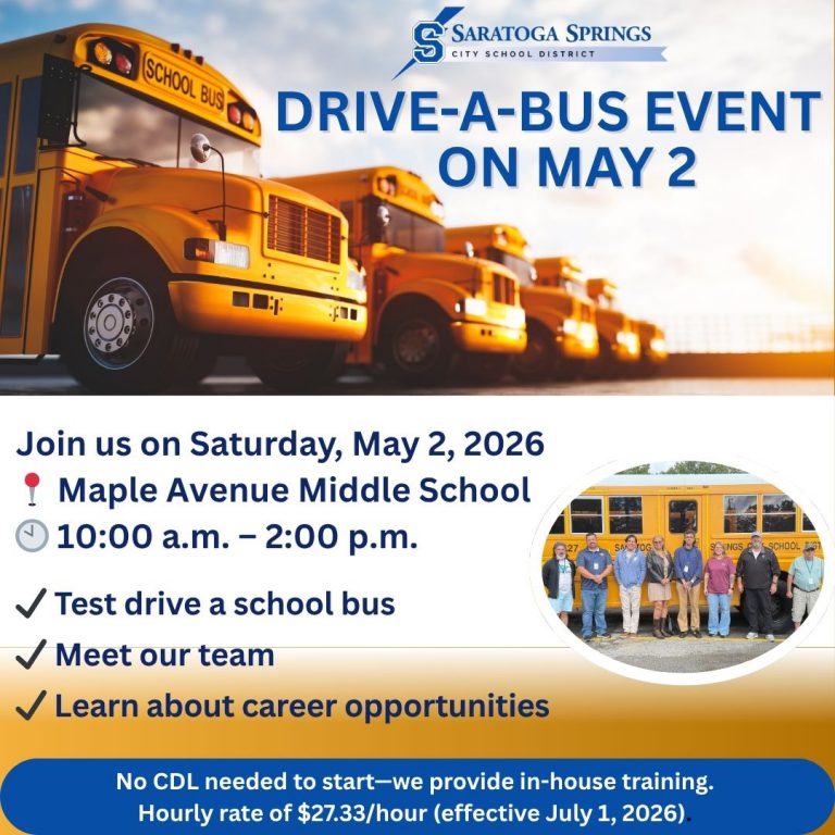 DriveaBus Event on May 2 Explore a Career in School Transportation