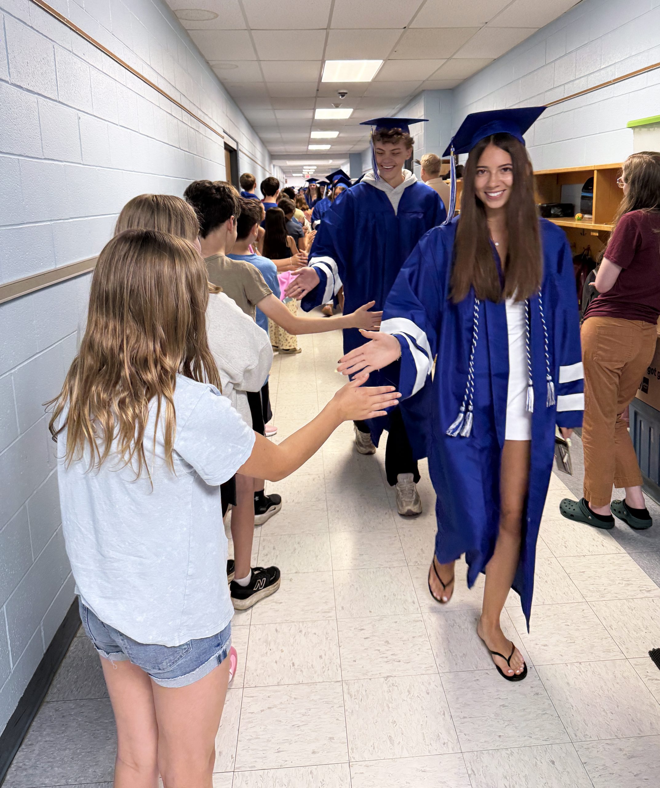Senior walkthrough photo